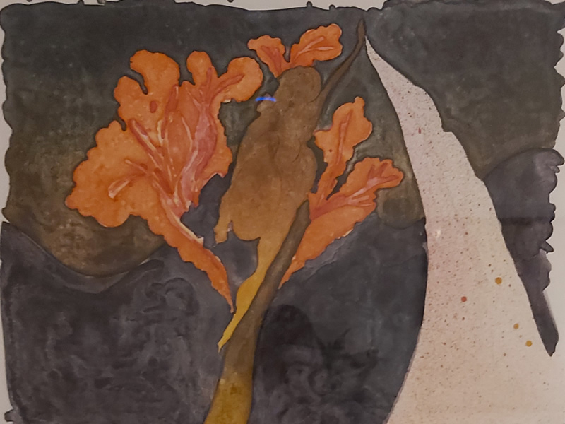 Work by Chris Ofili