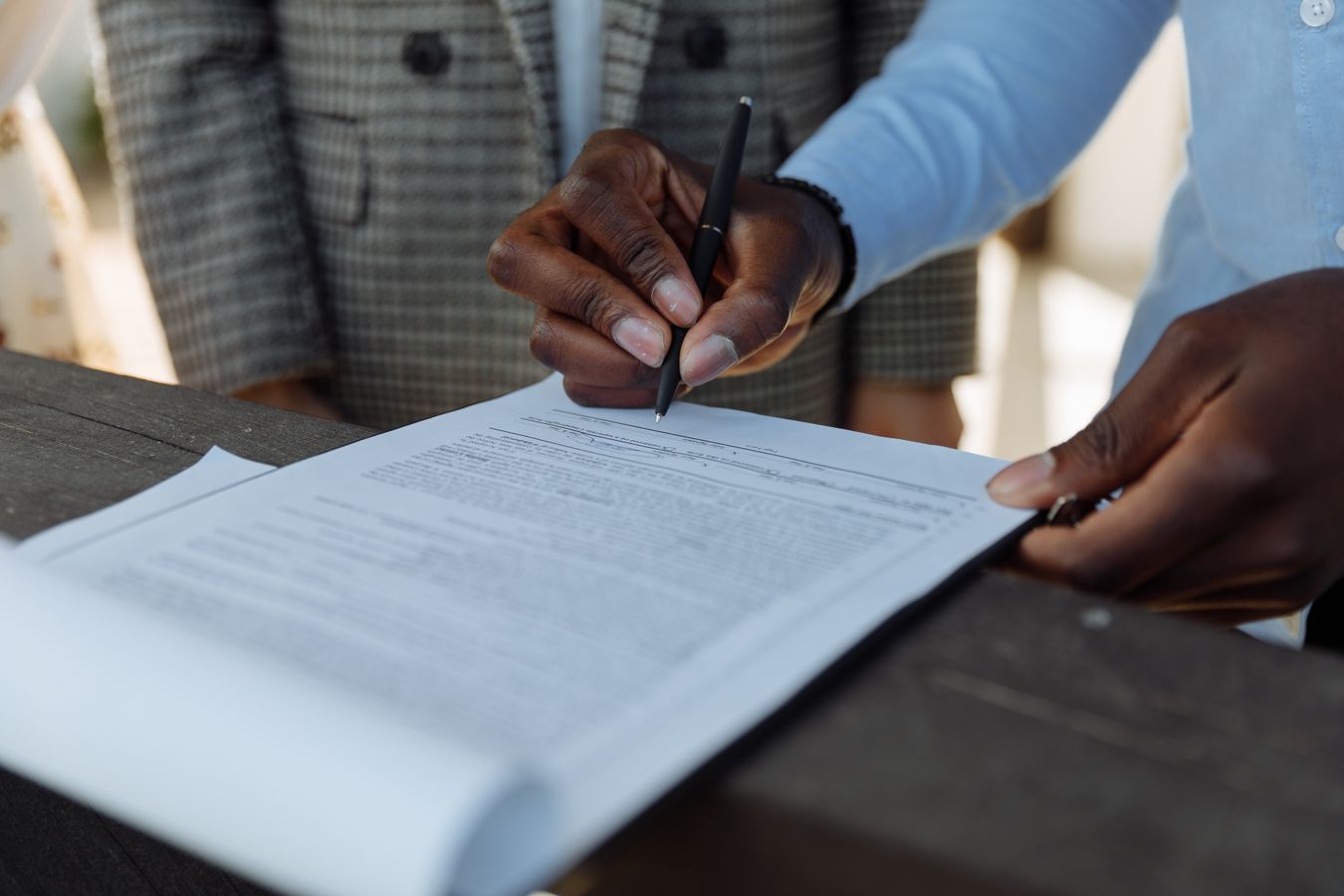 Iron Capital Partners advisers closing a client mandate